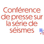 Conférence de presse sur la série de séismes dans les îles Tokara