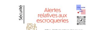 Texte : Alertes aux escroqueries